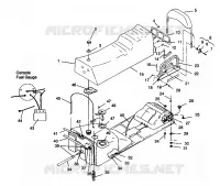 SITZ   GASBEHÄLTER ASSEMBLY CLASSIC TOURING 0942875 (4924962496005A)