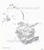 ANTRIEB, MAIN GEARCASE MOUNTING -R24RSF99AY (C701280-1)