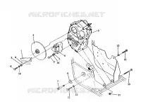 RH GETRIEBEGEHÄUSE   BREMSE MOUNTING 250 2X4 / W927527 (4922862286029A)