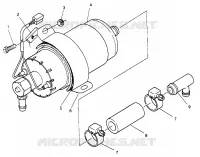 BENZINPUMPE 500 EFI 0963774 and EUROPEAN 500 EFI E963774 (4936183618C012)