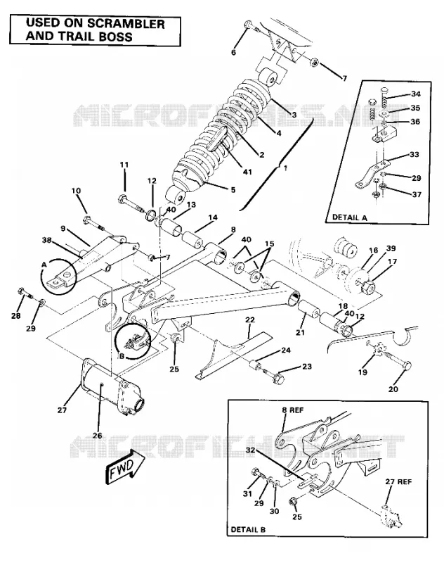 SWING ARM WELDMENT AND FEDER ASSEMBLY (4911991199032A)