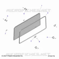 KAROSSERIE HINTEN WINDSHIELD