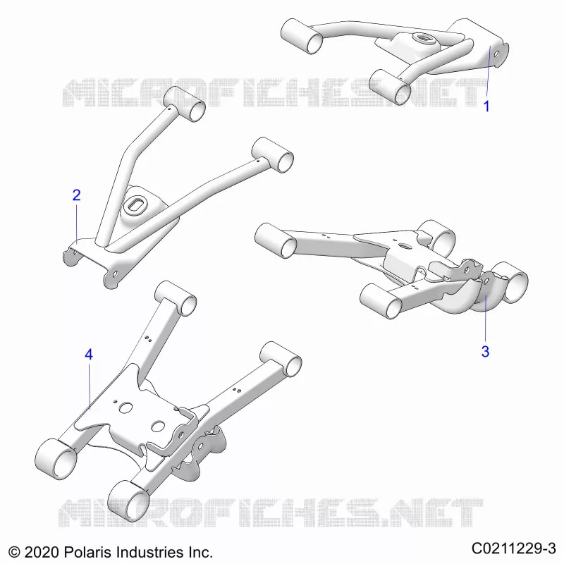 HINTERRADAUFHÃ„NGUNG CONTROL ARMS