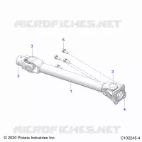 ANTRIEB, REAR PROP SHAFT