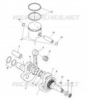 KURBELWELLE AND PISTON ASSEMBLY (4914771477033A)