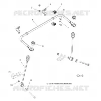 SUSPENSION, HINTER STABILISATOR