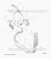 ENGINE, LUFTEINLASS SYSTEM