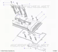 ENGINE, VENTILDECKEL &amp; SPARK PLUGS