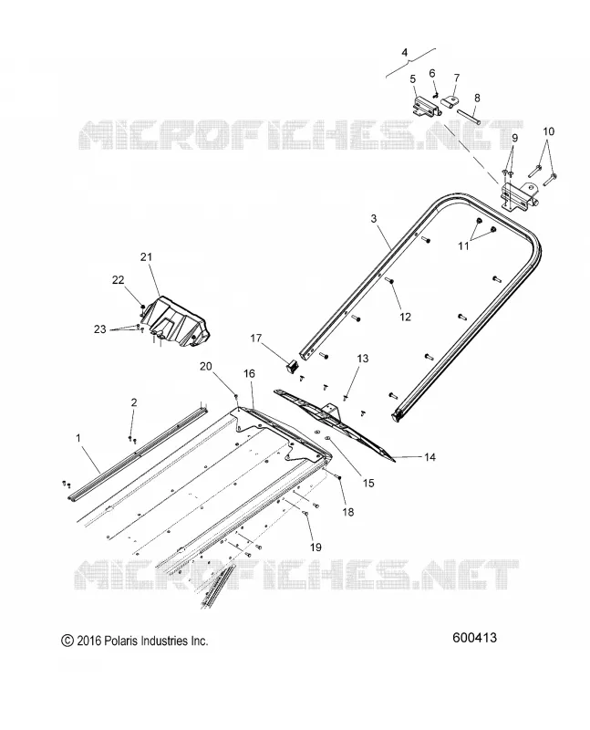 BODY, BUMPER, REAR, SNOWFLAP AND RÃŒCKLICHT COVER
