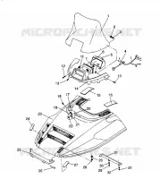 HAUBE ASSEMBLY LITE GT/0933133 and STARLITE GT/0933127 (4923232323006A)