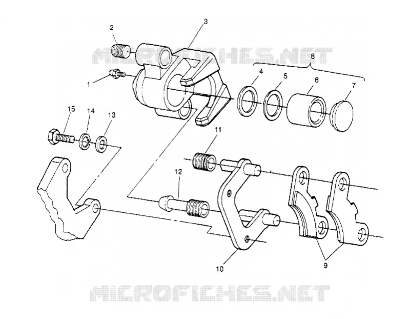 FRONT BREMSE Trail Boss W958527 (4930323032B003)