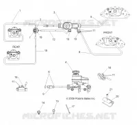 BREMSES, LINES AND MASTER CYLINDER