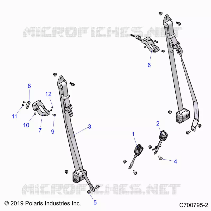 SITZ BELT MOUNTING