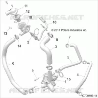 MOTOR, WATERPUMP AND BYPASS