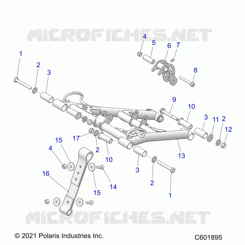 SUSPENSION, FRONT DREHMOMENTARM