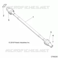 ANTRIEB, REAR PROP SHAFT