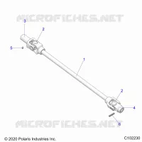 ANTRIEB, FRONT PROP SHAFT