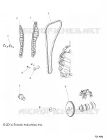 CAM CHAIN AND SPROCKET