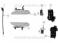 OPTIONEN, SEDAN SERVICE PARTS (VIN 048995-Previous)