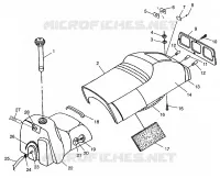SITZ   GASBEHÄLTER 440 XC 0971760 (4937873787A006)