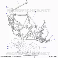 CHASSIS, MAIN FRAME AND SKID PLATE