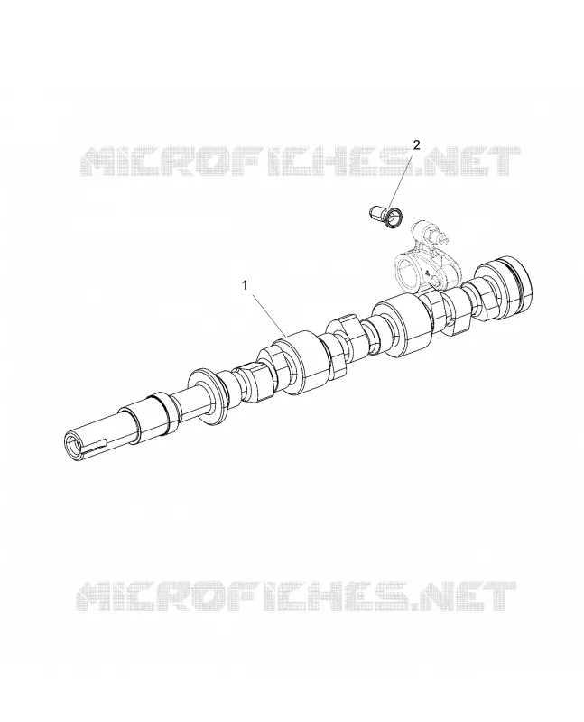 NOCKENWELLE   PUSH ROD