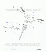 UPPER LENKEN &amp; HANDLEBAR ASM.
