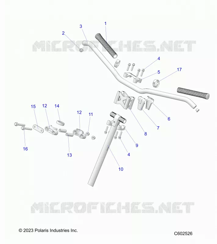 UPPER LENKEN & HANDLEBAR ASM.