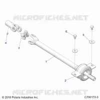 ANTRIEB, MID PROP SHAFT