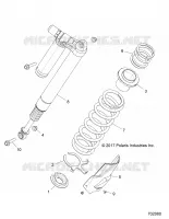SUSPENSION, FEDER MOUNTING