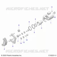 BRAKES, HINTERSATTELS