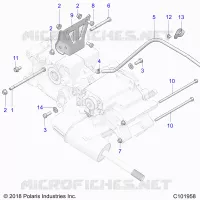 ANTRIEB, MAIN GEARCASE MOUNTING