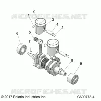 ENGINE, PISTON &amp; CRANKSHAFT
