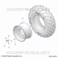 RADS, FRONT TIRE