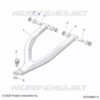 FRONT SUSPENSION CONTROL ARM UPPER