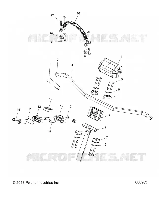 UPPER LENKEN & HANDLEBAR ASM.