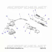 ENGINE, AUSPUFFKLAPPE ASM. AND ACTUATOR