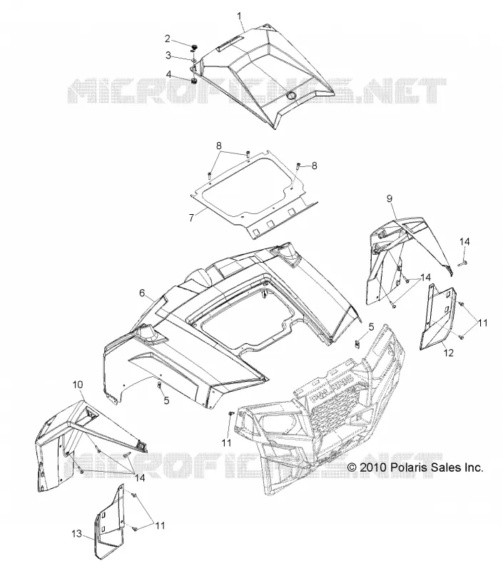 HAUBE and FRONT BODY WORK