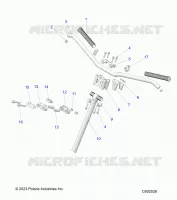 UPPER LENKEN &amp; HANDLEBAR ASM.