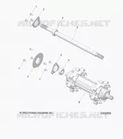DRIVE TRAIN, JACKSHAFT AND ANTRIEBSWELLE