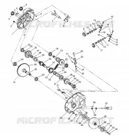 GETRIEBEGEHÄUSE ASSEMBLY 6X6 350L / X938739 (49240624060026)