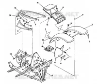FRONT CAB ASSEMBLY 6X6 UPDATED 2-91 (4919811981001A)