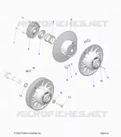 ANTRIEB, CLUTCH, SECONDARY