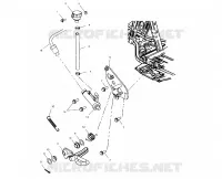 Hinteren Hauptbremszylinder   FOOT PEDAL