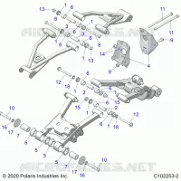 HINTERRADAUFHÃ„NGUNG CONTROL ARM MOUNTING