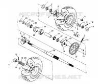 HECKANTRIEB ASSEMBLY Sportsman 4x4 W948040 (4926842684C005)