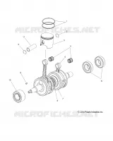 ENGINE, PISTON   KURBELWELLE