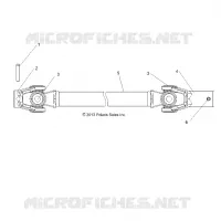 DRIVE TRAIN, FRONT KARDANWELLE