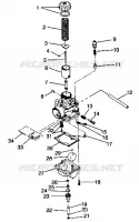 VERGASER WIDETRAK LX 0942064 (49250425040034)