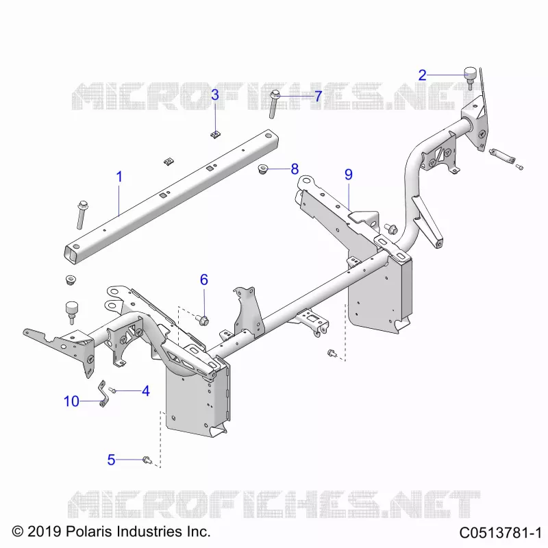 CHASSIS, FRONT RAHMEN ASM. (CANADA)